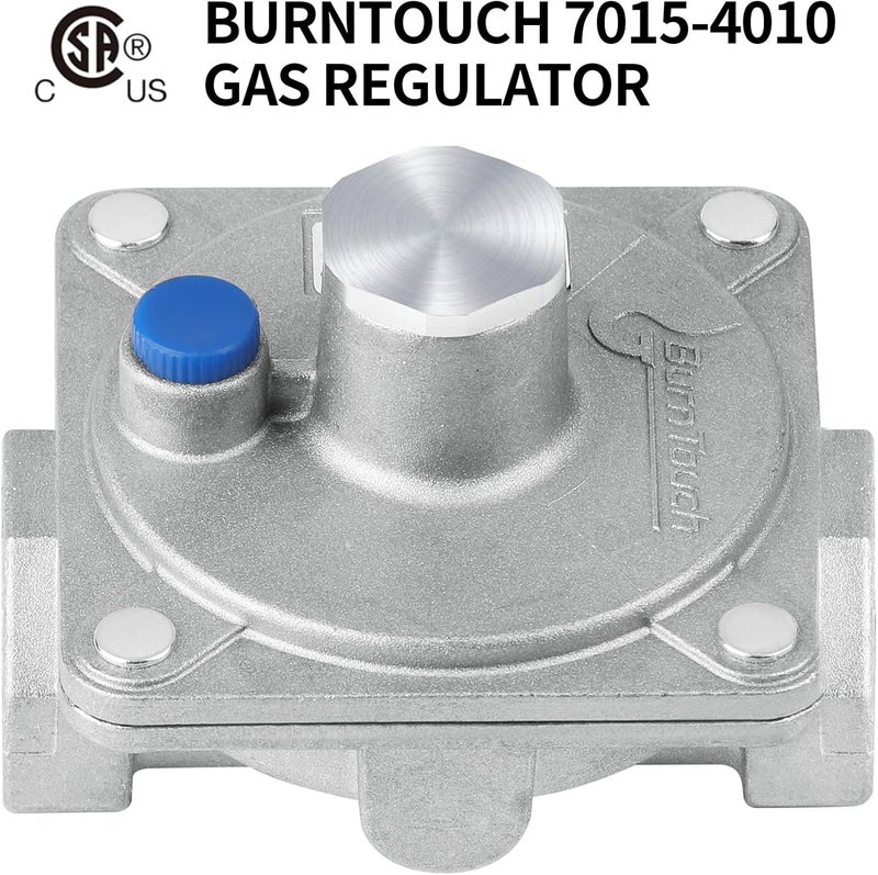 Awoco BurnTouch Gas Regulator 7015-4010 1/2 PSIG 3/4" NPT Natural Gas and Liquid Propane NAT 4" - LPG 10" WC, for Gas Ranges - Image 4
